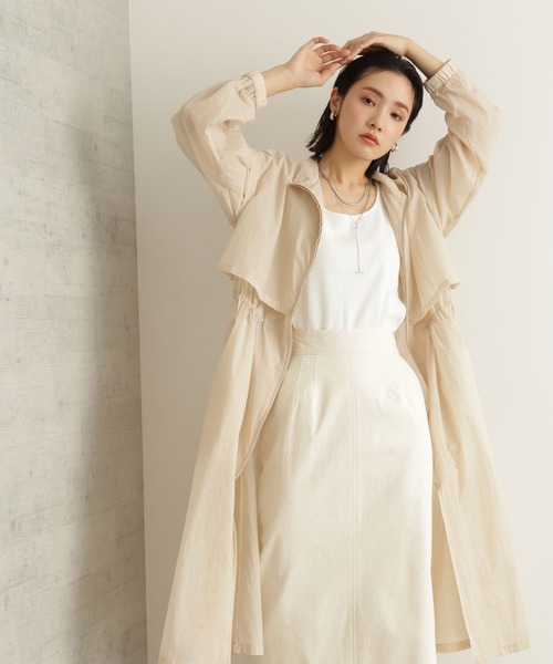 SEVEN TEN フラワー 刺繍 カーディガン