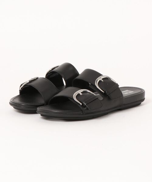 【FITFLOP】メンズ レザー スリッパ【SALE】★追跡/送料込み ソフトレザーフレックスサンダル （ブロンズ） -fitfit(フィット