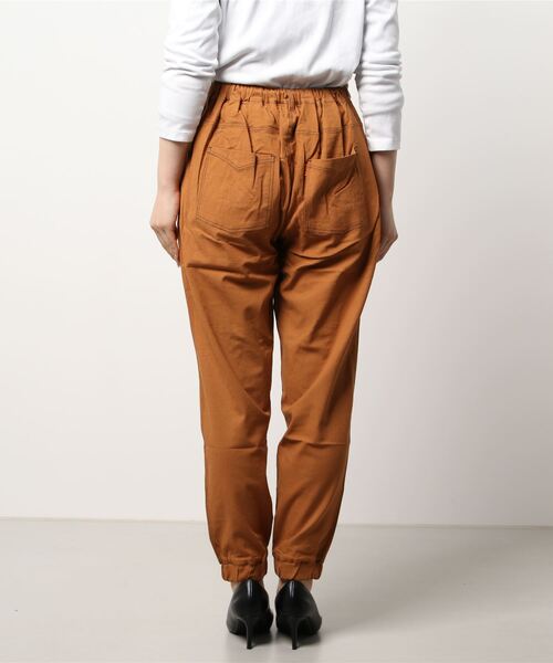 KRIFF MAYER Lady's Collection（クリフメイヤーレディースコレクション）の「スズシゲリラックスジョガー（その他パンツ・レディース・ベージュ/カーキ/ライトブラウン/カラフル/チャコール・MEDIUM/LARGE）」の7枚目の写真