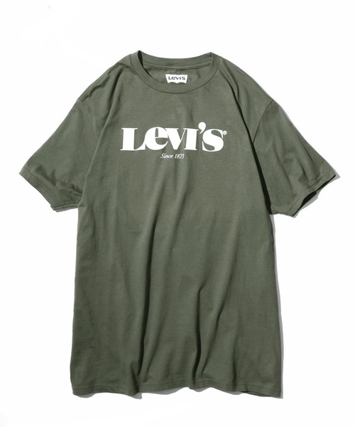 Levi's（リーバイス）の「LEVI'S/リーバイス THE PERFECT Tシャツ NEW LOGO 半袖ロゴTシャツ（Tシャツ/カットソー・メンズ・ワインレッド/ロイヤルブルー/カーキ・L/M/XL/S）」の12枚目の写真