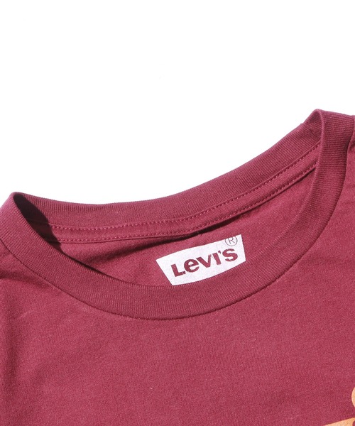 Levi's（リーバイス）の「LEVI'S/リーバイス THE PERFECT Tシャツ NEW LOGO 半袖ロゴTシャツ（Tシャツ/カットソー・メンズ・ワインレッド/ロイヤルブルー/カーキ・L/M/XL/S）」の6枚目の写真