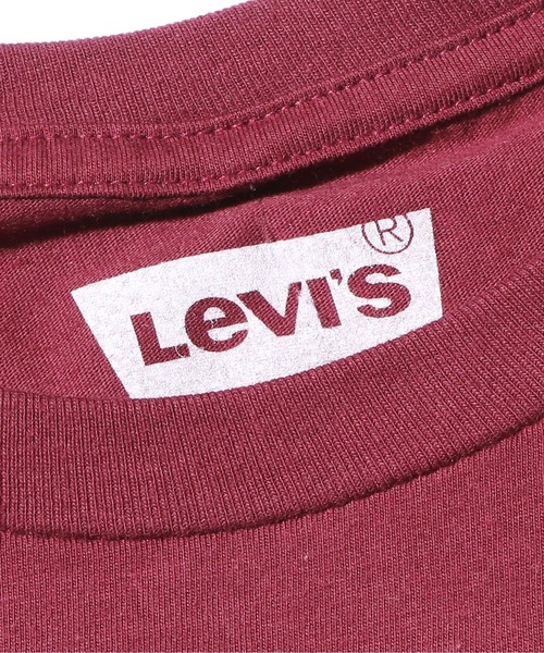 Levi's（リーバイス）の「LEVI'S/リーバイス THE PERFECT Tシャツ NEW LOGO 半袖ロゴTシャツ（Tシャツ/カットソー・メンズ・ワインレッド/ロイヤルブルー/カーキ・L/M/XL/S）」の7枚目の写真