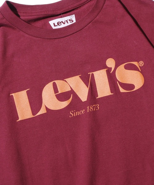 Levi's（リーバイス）の「LEVI'S/リーバイス THE PERFECT Tシャツ NEW LOGO 半袖ロゴTシャツ（Tシャツ/カットソー・メンズ・ワインレッド/ロイヤルブルー/カーキ・L/M/XL/S）」の8枚目の写真