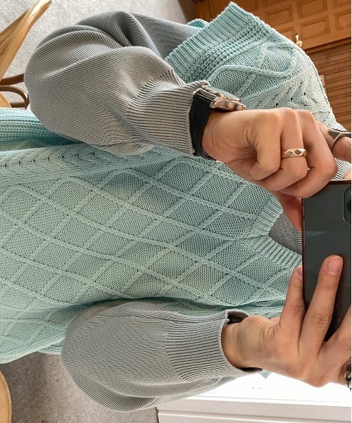 ASCLO（エジュクロ）の「ASCLO  Fisherman Crop Vest（ベスト・メンズ・ブラック/ミント/オートミール・FREE）」の10枚目の写真