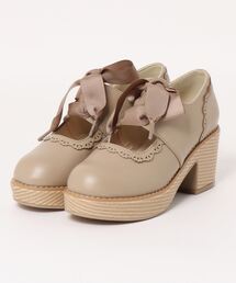 axes femme | レースアップパンプス(パンプス)