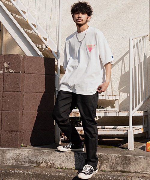 Dickies（ディッキーズ）の「『Dickies/ディッキーズ』T/Cツイルイージーテーパードパンツ チノパンツ（チノパンツ・メンズ・ブラック/ベージュ/カーキ/チャコール/ブルー系1/ブラック系1・M/L/XL）」の10枚目の写真