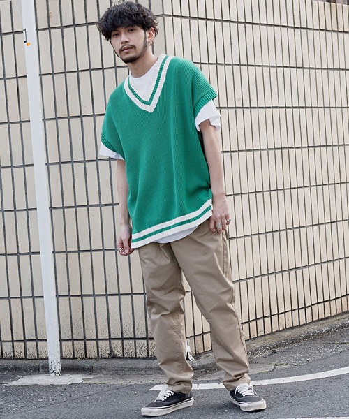 Dickies（ディッキーズ）の「『Dickies/ディッキーズ』T/Cツイルイージーテーパードパンツ チノパンツ（チノパンツ・メンズ・ブラック/ベージュ/カーキ/チャコール/ブルー系1/ブラック系1・M/L/XL）」の18枚目の写真