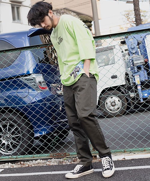 Dickies（ディッキーズ）の「『Dickies/ディッキーズ』T/Cツイルイージーテーパードパンツ チノパンツ（チノパンツ・メンズ・ブラック/ベージュ/カーキ/チャコール/ブルー系1/ブラック系1・M/L/XL）」の21枚目の写真