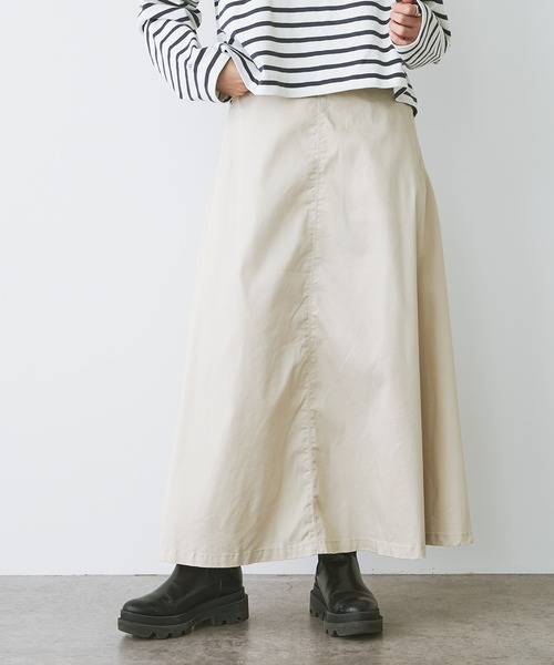 PUAL CE CIN（ピュアルセシン）の「2WAY巻きスカート（スカート・レディース・ブラック/ベージュ/ライトベージュ・FREE）」の4枚目の写真