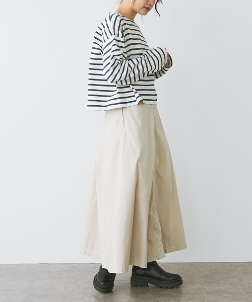 PUAL CE CIN（ピュアルセシン）の「2WAY巻きスカート（スカート・レディース・ブラック/ベージュ/ライトベージュ・FREE）」の8枚目の写真