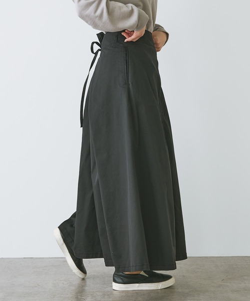 PUAL CE CIN（ピュアルセシン）の「2WAY巻きスカート（スカート・レディース・ブラック/ベージュ/ライトベージュ・FREE）」の19枚目の写真