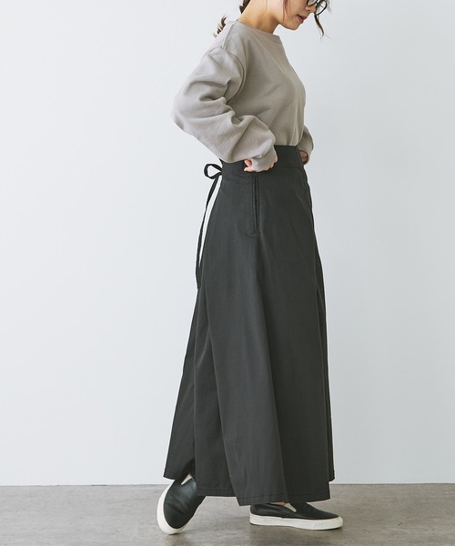 PUAL CE CIN（ピュアルセシン）の「2WAY巻きスカート（スカート・レディース・ブラック/ベージュ/ライトベージュ・FREE）」の22枚目の写真