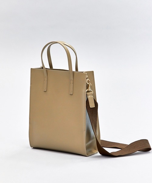 YAHKI（ヤーキ）の「【YAHKI/ヤーキ】別注2WAYショルダーバッグ YH-145ST（ショルダーバッグ・レディース・ベージュ・FREE）」の12枚目の写真