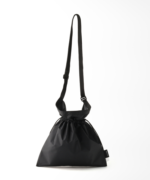 MELO（メロ）の「【MELO/メロ】drawstring バッグ（ショルダーバッグ・レディース・ホワイト/ブラック・FREE）」の5枚目の写真