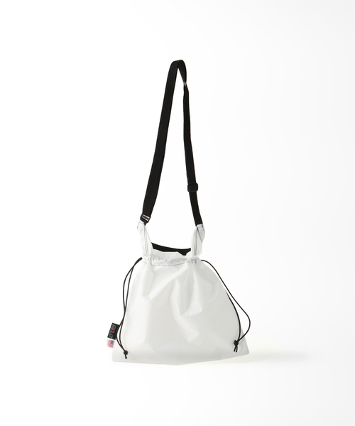 MELO（メロ）の「【MELO/メロ】drawstring バッグ（ショルダーバッグ・レディース・ホワイト/ブラック・FREE）」の17枚目の写真