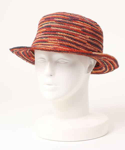 Ecua-Andino（エクアアンディーノ）の「《Ecua-Andino》HIPPIE STRAW HAT【UT15】（ハット・レディース・ブルー/その他/ピンク・FREE）」の8枚目の写真