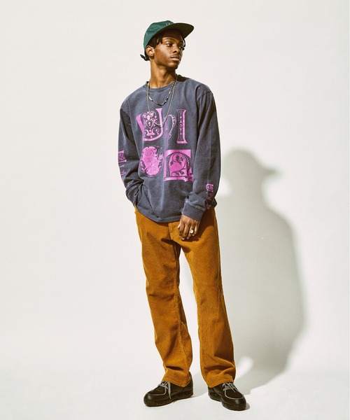 UNION(UNION TOKYO)(ユニオン)の「UNION ORIGINAL WHIMSICAL LS ユニオン ロングスリーブTシャツ(Tシャツ/カットソー・メンズ・ネイビー/ホワイト・SMALL/LARGE/X-LARGE/MEDIUM)」の2枚目の写真