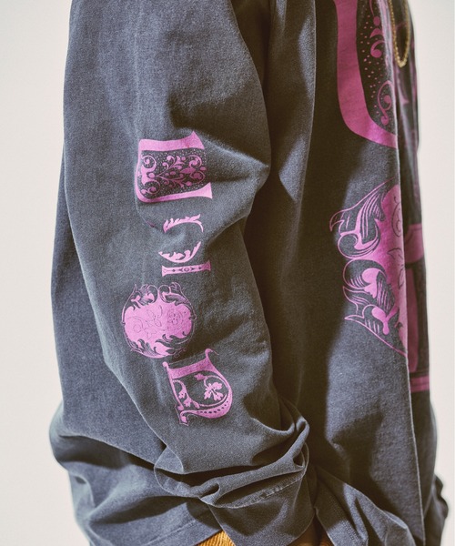 UNION(UNION TOKYO)(ユニオン)の「UNION ORIGINAL WHIMSICAL LS ユニオン ロングスリーブTシャツ(Tシャツ/カットソー・メンズ・ネイビー/ホワイト・SMALL/LARGE/X-LARGE/MEDIUM)」の13枚目の写真