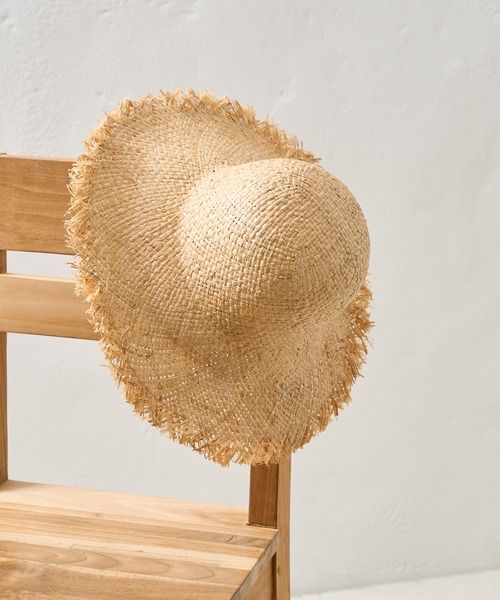 Rebecca（レベッカ）の「(REBECCA/レベッカ) フリンジハット（ハット・レディース・ベージュ・FREE）」の7枚目の写真