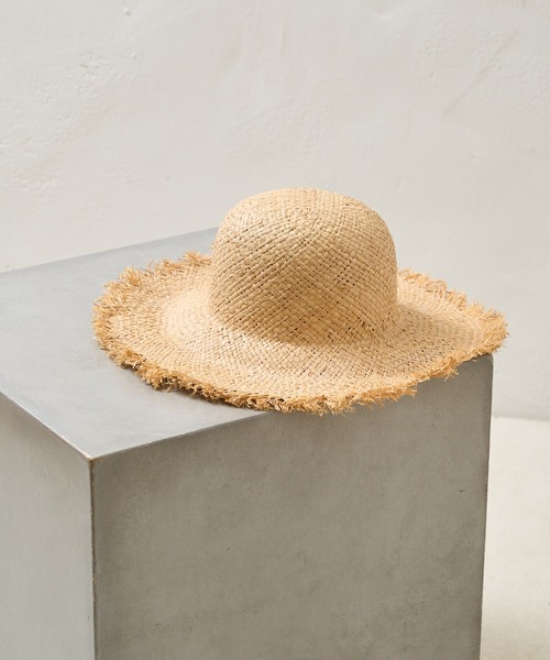 Rebecca（レベッカ）の「(REBECCA/レベッカ) フリンジハット（ハット・レディース・ベージュ・FREE）」の3枚目の写真