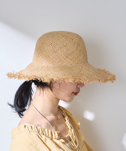Rebecca（レベッカ）の「(REBECCA/レベッカ) フリンジハット（ハット・レディース・ベージュ・FREE）」の12枚目の写真