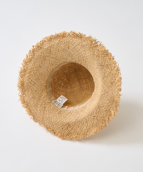 Rebecca（レベッカ）の「(REBECCA/レベッカ) フリンジハット（ハット・レディース・ベージュ・FREE）」の5枚目の写真