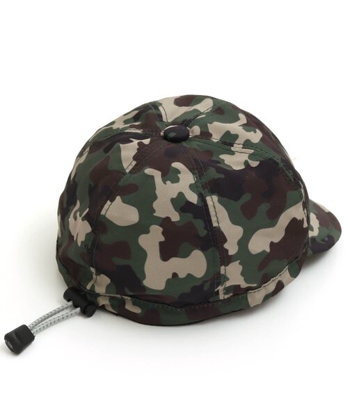 BREEZE（ブリーズ）の「アジャスターキャップ_UVカット（キャップ・キッズ・ブルー/ブラック/カモフラージュ・54/50/58）」の7枚目の写真