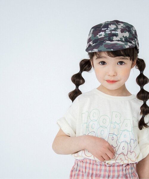 BREEZE（ブリーズ）の「アジャスターキャップ_UVカット（キャップ・キッズ・ブルー/ブラック/カモフラージュ・54/50/58）」の15枚目の写真