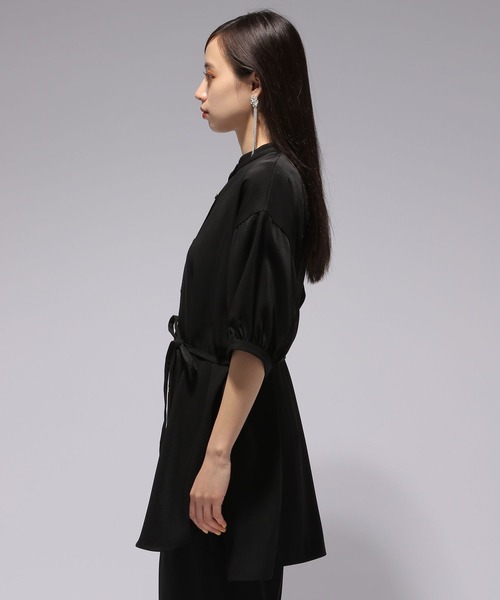 HARE（ハレ）の「TOROMIチュニックシャツ(HARE)（シャツ/ブラウス・レディース・ブラック/ブルー/オフホワイト・FREE）」の21枚目の写真