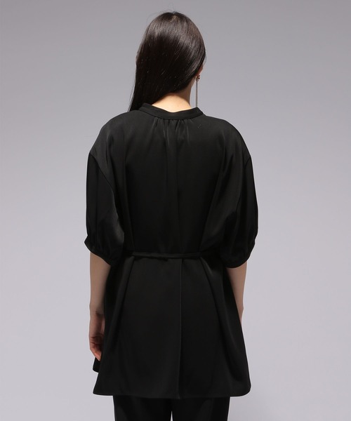 HARE（ハレ）の「TOROMIチュニックシャツ(HARE)（シャツ/ブラウス・レディース・ブラック/ブルー/オフホワイト・FREE）」の17枚目の写真