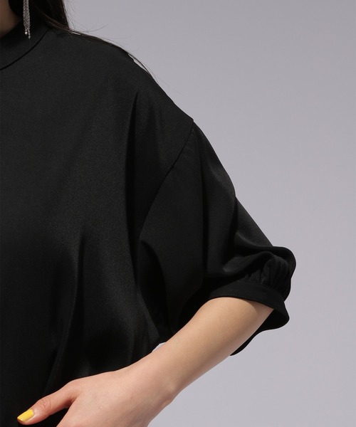 HARE（ハレ）の「TOROMIチュニックシャツ(HARE)（シャツ/ブラウス・レディース・ブラック/ブルー/オフホワイト・FREE）」の10枚目の写真