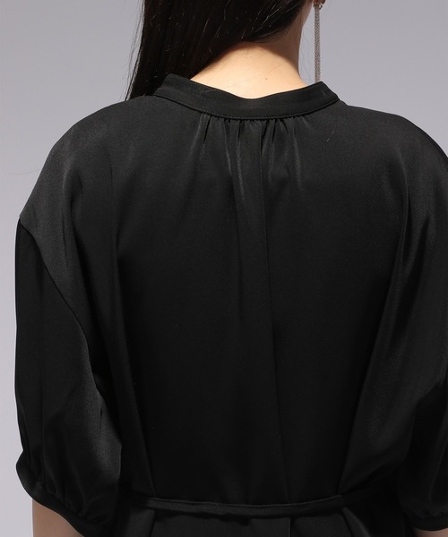 HARE（ハレ）の「TOROMIチュニックシャツ(HARE)（シャツ/ブラウス・レディース・ブラック/ブルー/オフホワイト・FREE）」の12枚目の写真