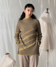 mintdesigns | DIAGONAL RIB KNIT / ダイナゴルリブニット(ニット/セーター)