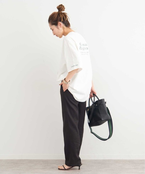 FRAMeWORK（フレームワーク）の「リネンレーヨンツイルドロストパンツ2◆（その他パンツ・レディース・ホワイト/ブラック/ブラウン/ネイビー・38/36/34/40）」の5枚目の写真