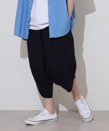Relation リネン混サルエルバルーンパンツ