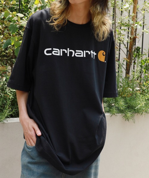 Carhartt(カーハート)の「▲Carhartt/カーハート Loose Fit Heavyweight Short-Sleeve Logo Graphic T-Shirt ロゴ半袖Tシャツ(Tシャツ/カットソー・メンズ・ブラック/ネイビー/グレー・L/M/XL/S)」の12枚目の写真