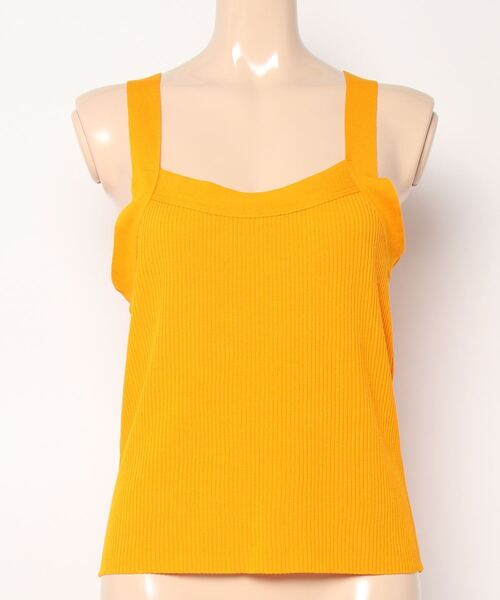 BENETTON (UNITED COLORS OF BENETTON)（ベネトンユナイテッドカラーズオブベネトン）の「バッククロスタンクトップ（タンクトップ・レディース・ホワイト×ブルー/ホワイト系その他/オレンジ・SMALL/MEDIUM/LARGE/X-SMALL）」の16枚目の写真