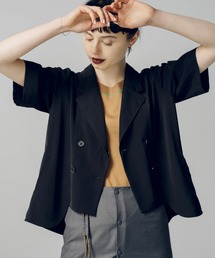 led.tokyo | 【led.tokyo】シアーボックスボタンシャツジャケット(テーラードジャケット)