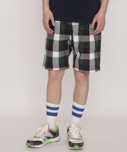 XLARGE（エクストララージ）の「MADRAS CHECK SHORT（その他パンツ・メンズ・グリーン/レッド・34inch/36inch/30inch/32inch）」の6枚目の写真