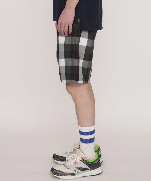 XLARGE（エクストララージ）の「MADRAS CHECK SHORT（その他パンツ・メンズ・グリーン/レッド・34inch/36inch/30inch/32inch）」の7枚目の写真