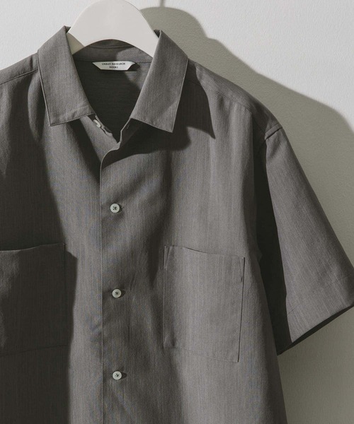 URBAN RESEARCH DOORS（アーバンリサーチドアーズ）の「セオアルファダブルポケットシャツ（シャツ/ブラウス・メンズ・ホワイト/グレー/カーキ/ブルー/グレー系その他・40/38）」の4枚目の写真