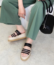 alala | 厚底ヘキサラインサンダル　◇(サンダル)