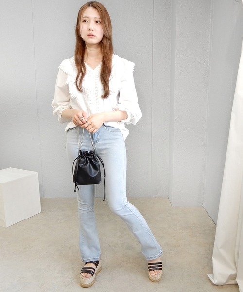 alala(アララ)の「厚底ヘキサラインサンダル ◇(サンダル・レディース・ブラック/クリア・S/M/L/LL)」の14枚目の写真