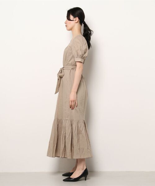 MARIHA(マリハ)の「【MARIHA】デイドリームのドレス(ワンピース・レディース・ベージュ/ブラック・36)」の3枚目の写真