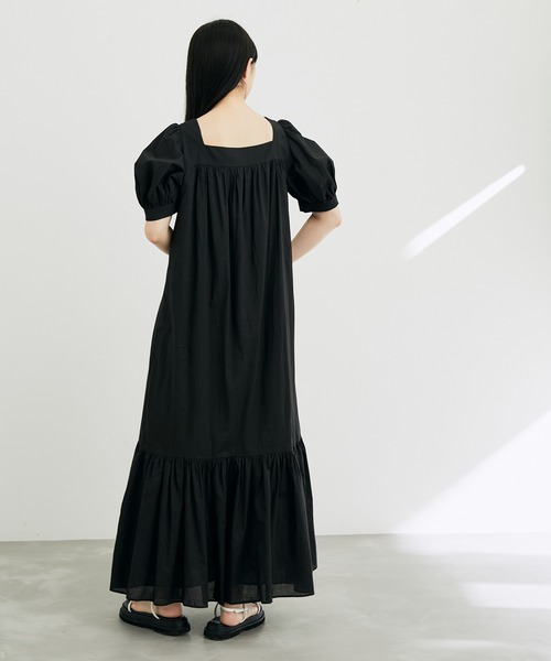 MARIHA(マリハ)の「【MARIHA】デイドリームのドレス(ワンピース・レディース・ベージュ/ブラック・36)」の6枚目の写真