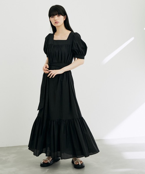 MARIHA(マリハ)の「【MARIHA】デイドリームのドレス(ワンピース・レディース・ベージュ/ブラック・36)」の22枚目の写真