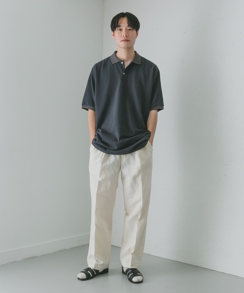 URBAN RESEARCH（アーバンリサーチ）の「LINENイージートラウザー（その他パンツ・メンズ・ブラウン/グレー系その他/グリーン/ブラック/オフホワイト/グリーン系その他/オレンジ系その他・SMALL/MEDIUM/LARGE）」の10枚目の写真