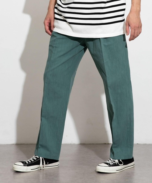 URBAN RESEARCH（アーバンリサーチ）の「LINENイージートラウザー（その他パンツ・メンズ・ブラウン/グレー系その他/グリーン/ブラック/オフホワイト/グリーン系その他/オレンジ系その他・SMALL/MEDIUM/LARGE）」の14枚目の写真