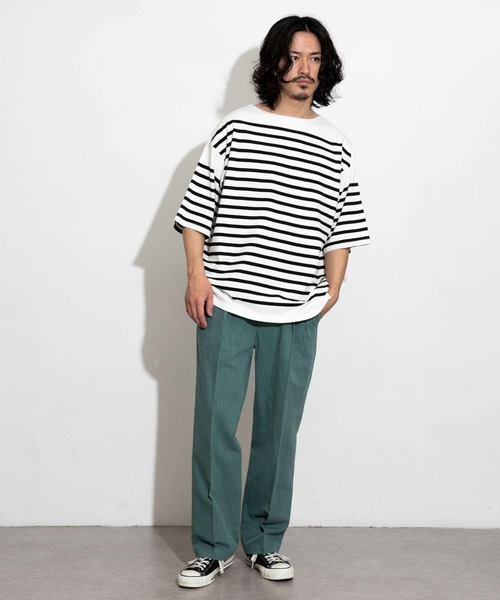 URBAN RESEARCH（アーバンリサーチ）の「LINENイージートラウザー（その他パンツ・メンズ・ブラウン/グレー系その他/グリーン/ブラック/オフホワイト/グリーン系その他/オレンジ系その他・SMALL/MEDIUM/LARGE）」の15枚目の写真