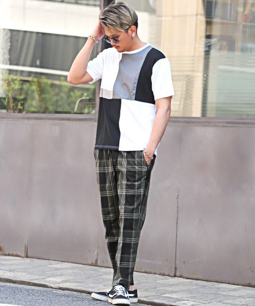 LUXSTYLE（ラグスタイル）の「T/Rアンクルテーパードパンツ（スラックス・メンズ・その他/クリーム/グレー系その他/ベージュ系その他/グリーン系その他/ブラウン系その他・L/XL/M）」の11枚目の写真